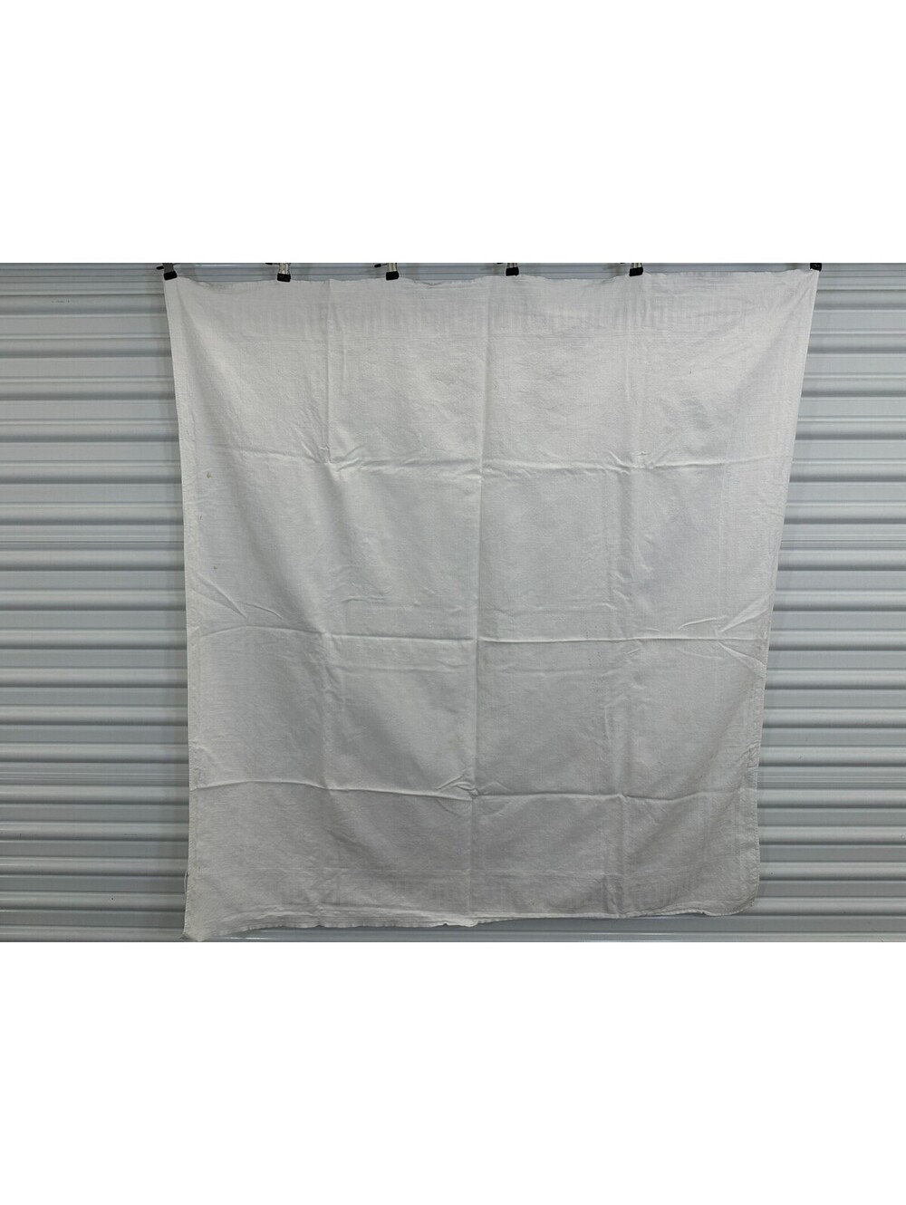 Vintage Fleur de Lis Geometric Edge Dundee Cotton Card Table Tablecloth Topper